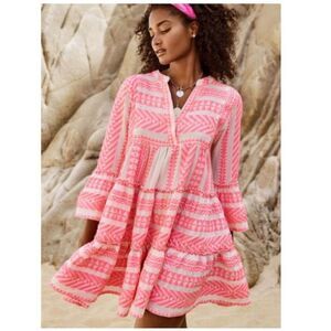 💯 DEVOTION Ella Embroidered Cotton Mini Dress